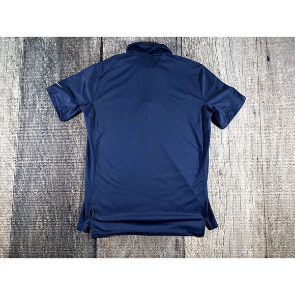 Nike Dri Fit On Field Blue Orange Denver Broncos Polo Shirt Men's Large Dri-Fit - Picture 8 of 12